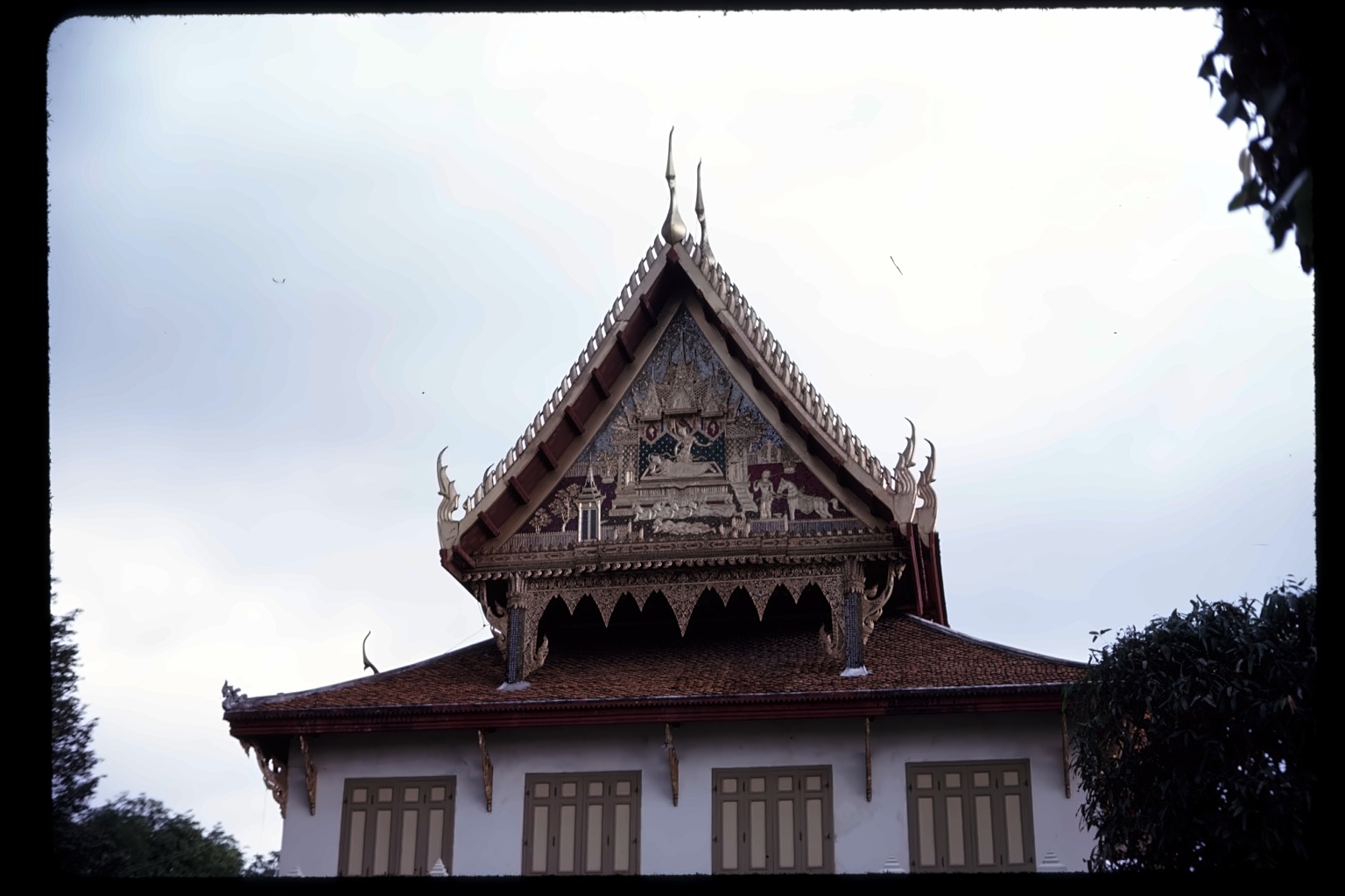 Temple building