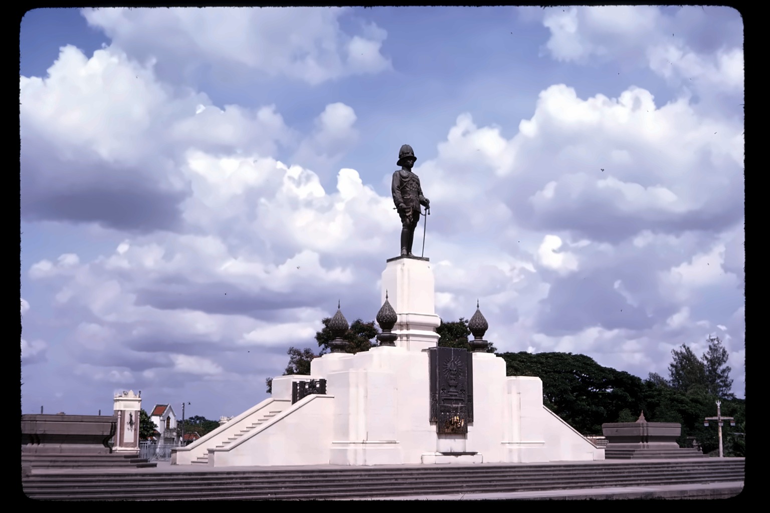 Statue on the boulevard