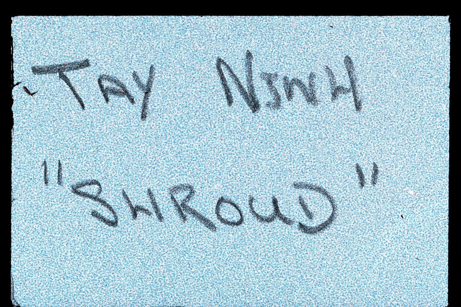 Title card, Tay Ninh Shroud